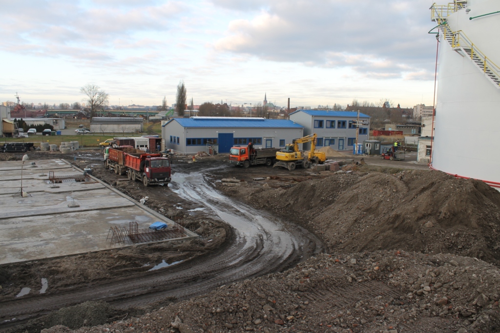 Budowa nalewni autocystern na terminalu Baltchem s.a. przy ul. Kujota w Szczecinie Budowa nalewni autocystern na terminalu Baltchem s.a. przy ul. Kujota w Szczecinie